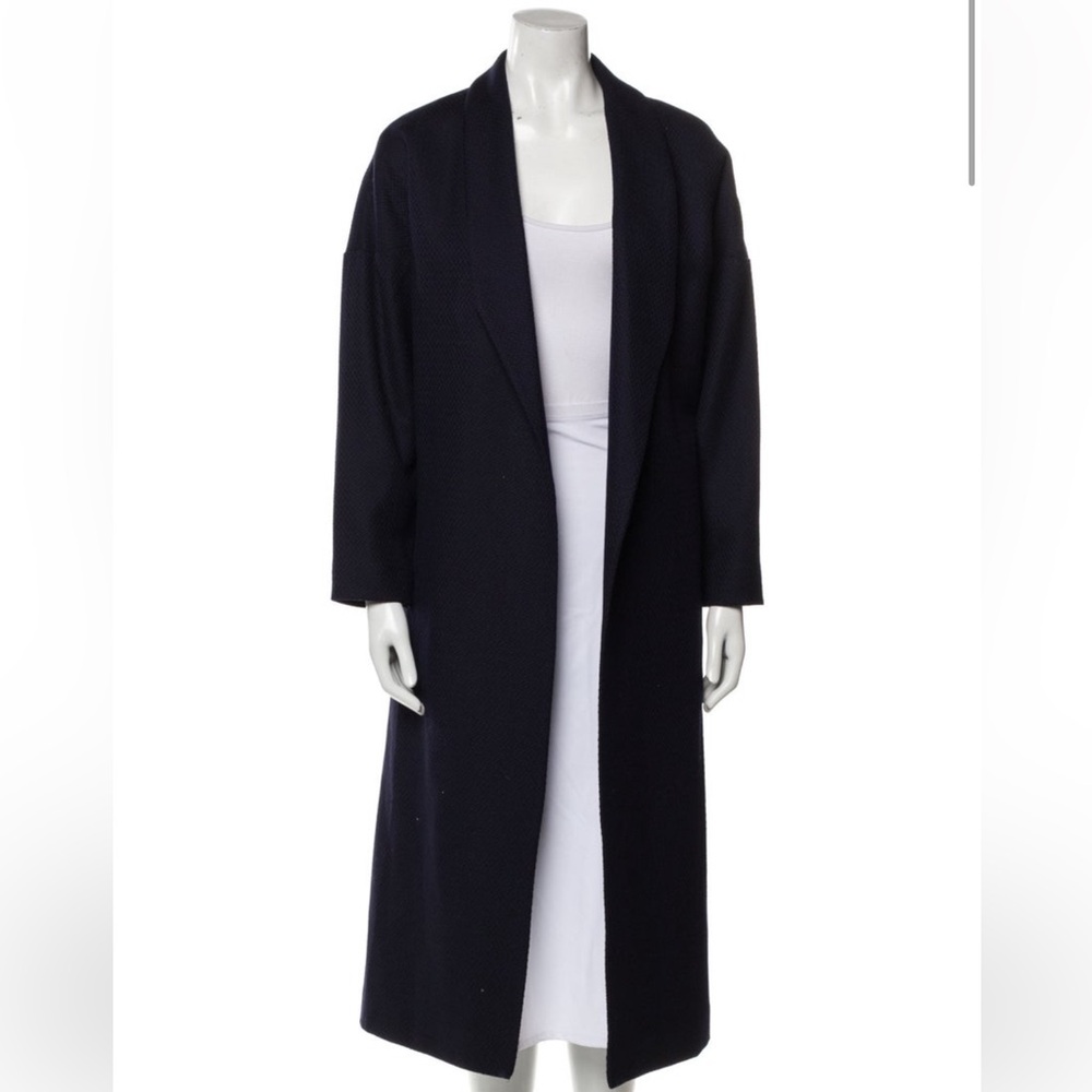 AYR The Robe Coat Navy Size M/L